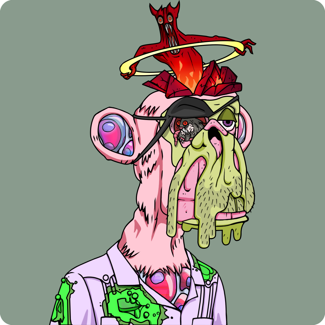 Yuga Labs - Mutant Ape Yacht Club - NFT # 7365