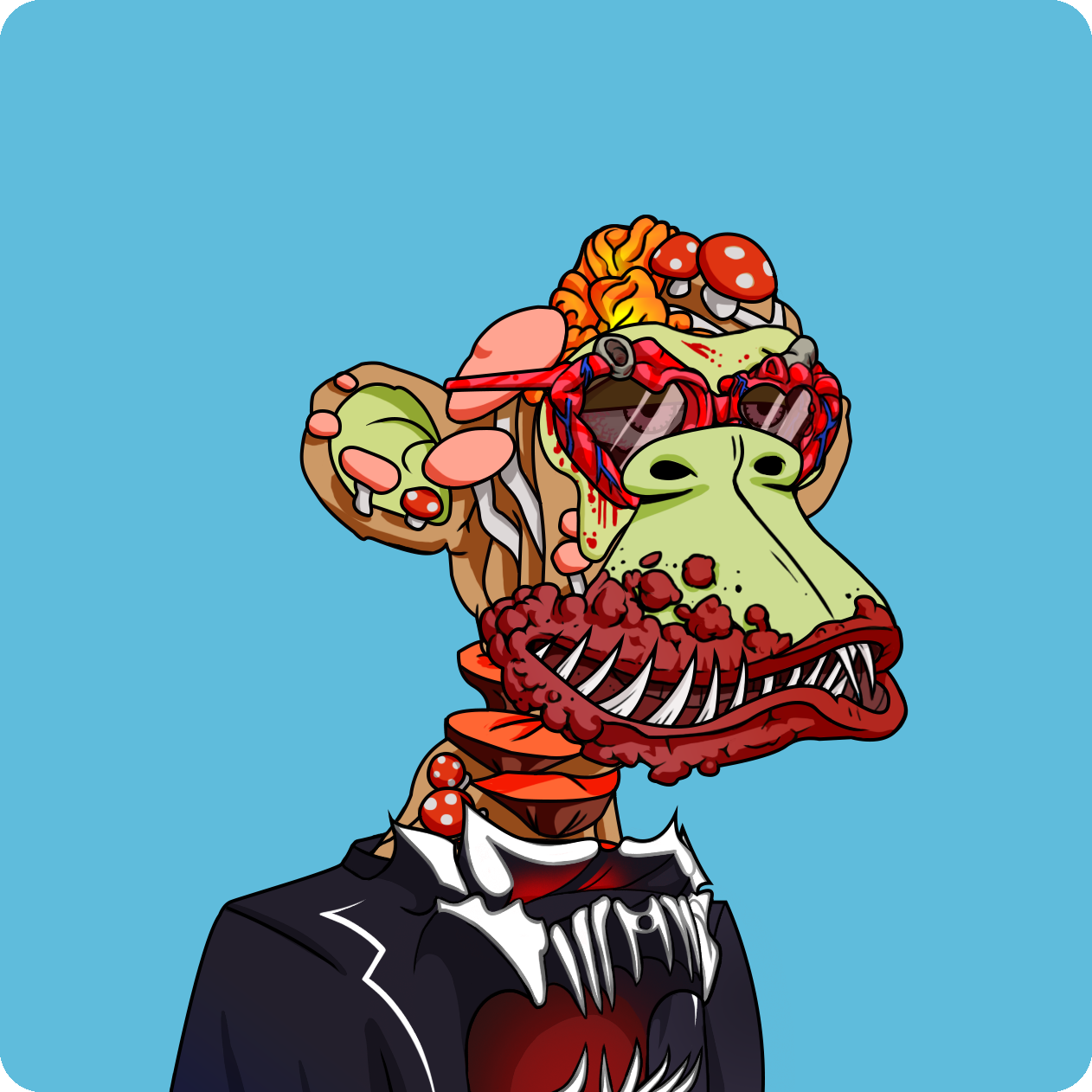 Yuga Labs - Mutant Ape Yacht Club - NFT # 22322