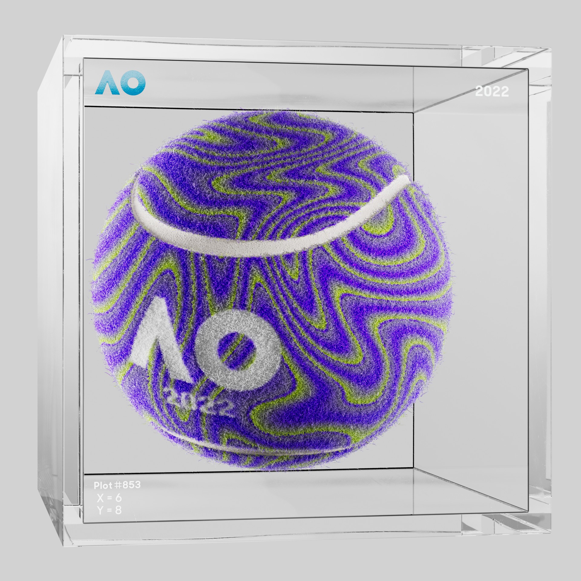 The Australian Open - The Australian Open Art Ball - AO Art Ball #2013 - NFT # 2013