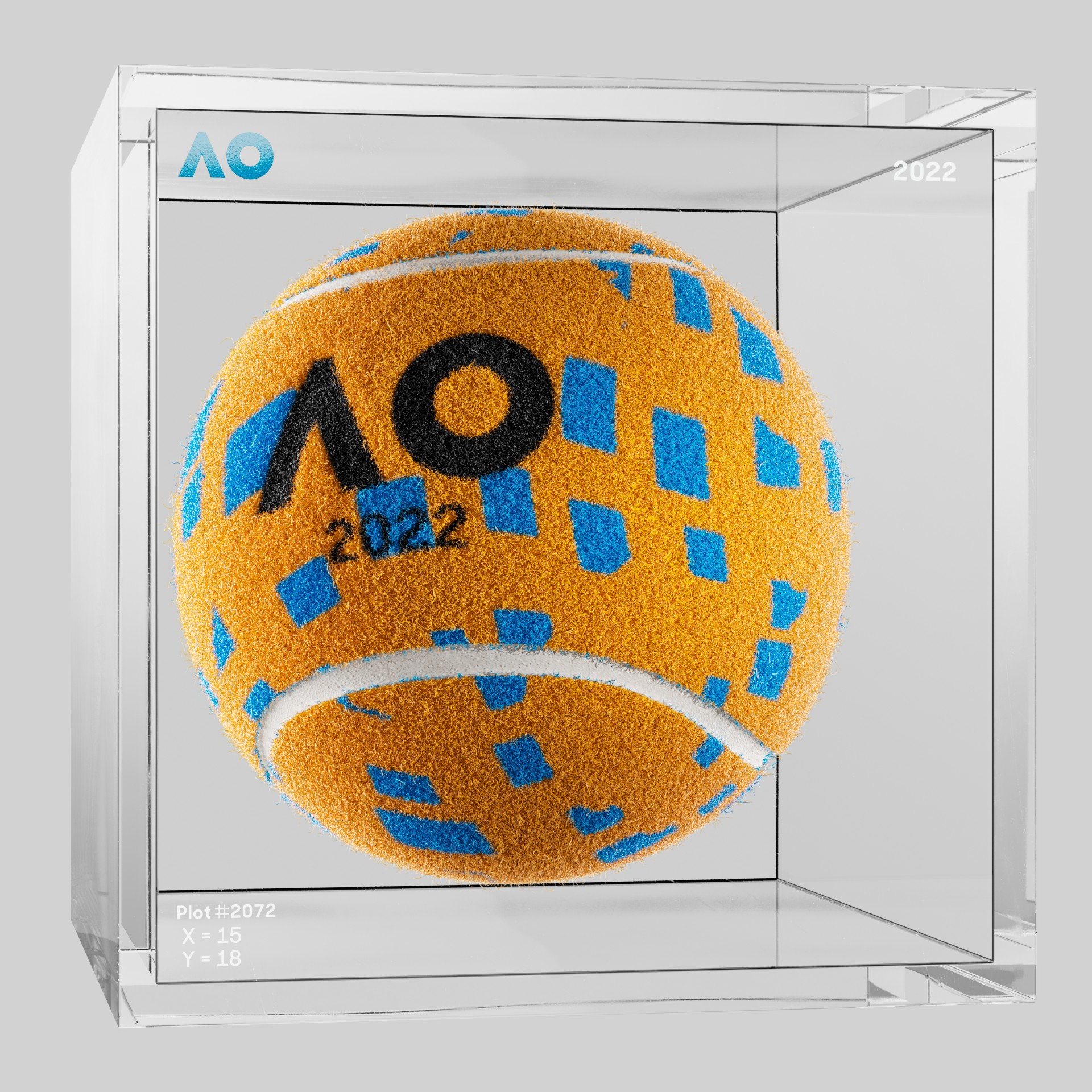 The Australian Open - The Australian Open Art Ball - AO Art Ball #5776 - NFT # 5776