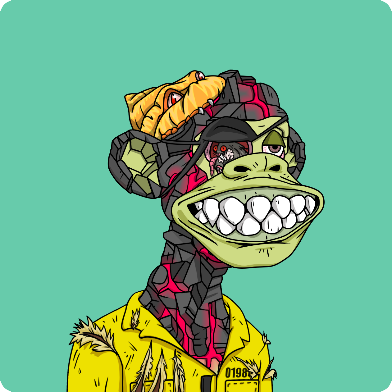 Yuga Labs - Mutant Ape Yacht Club - NFT # 4355