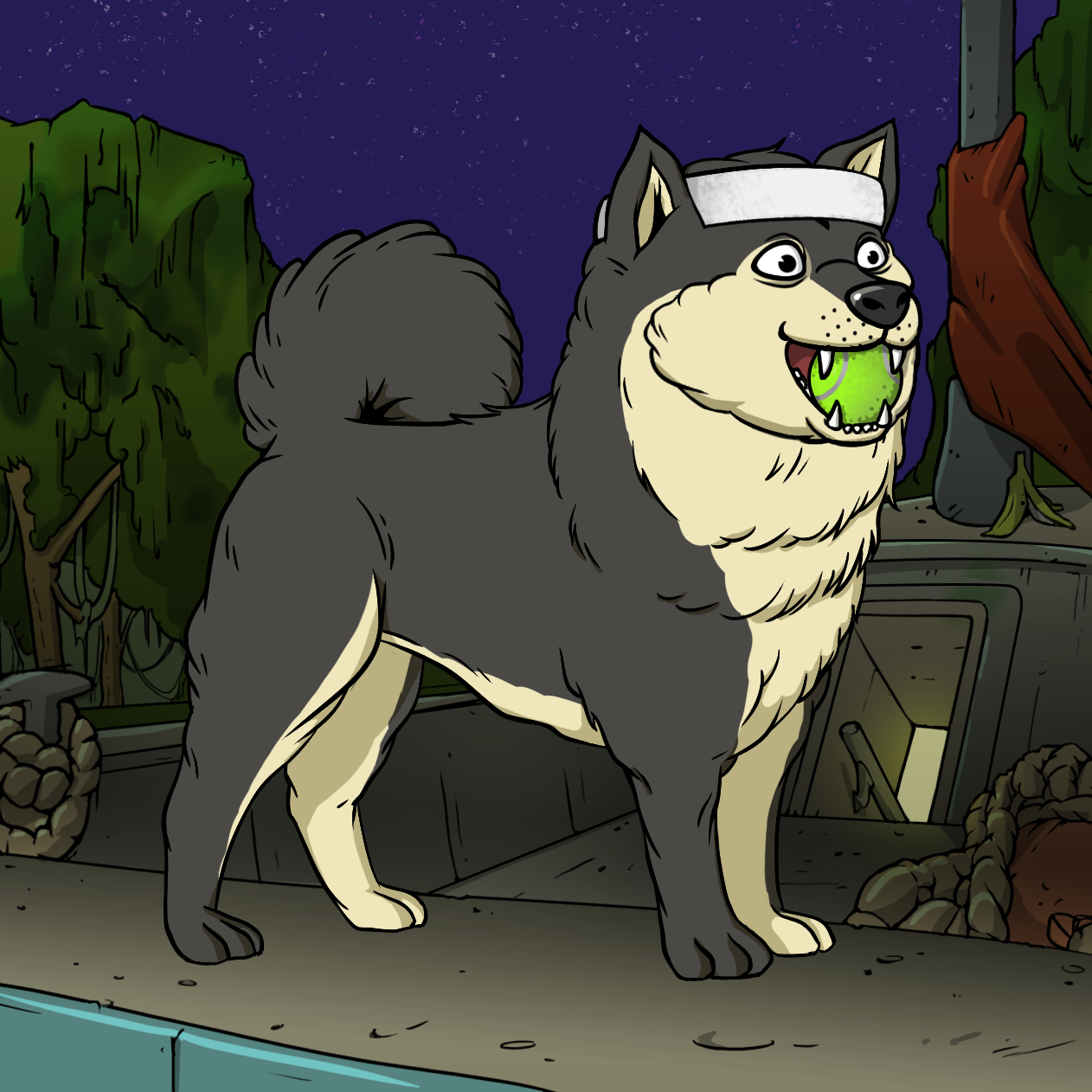 Yuga Labs - Bored Ape Kennel Club - NFT # 154