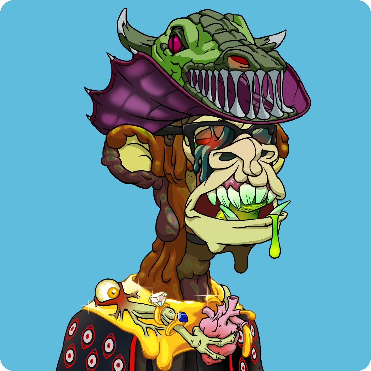 Yuga Labs - Mutant Ape Yacht Club - NFT # 25951