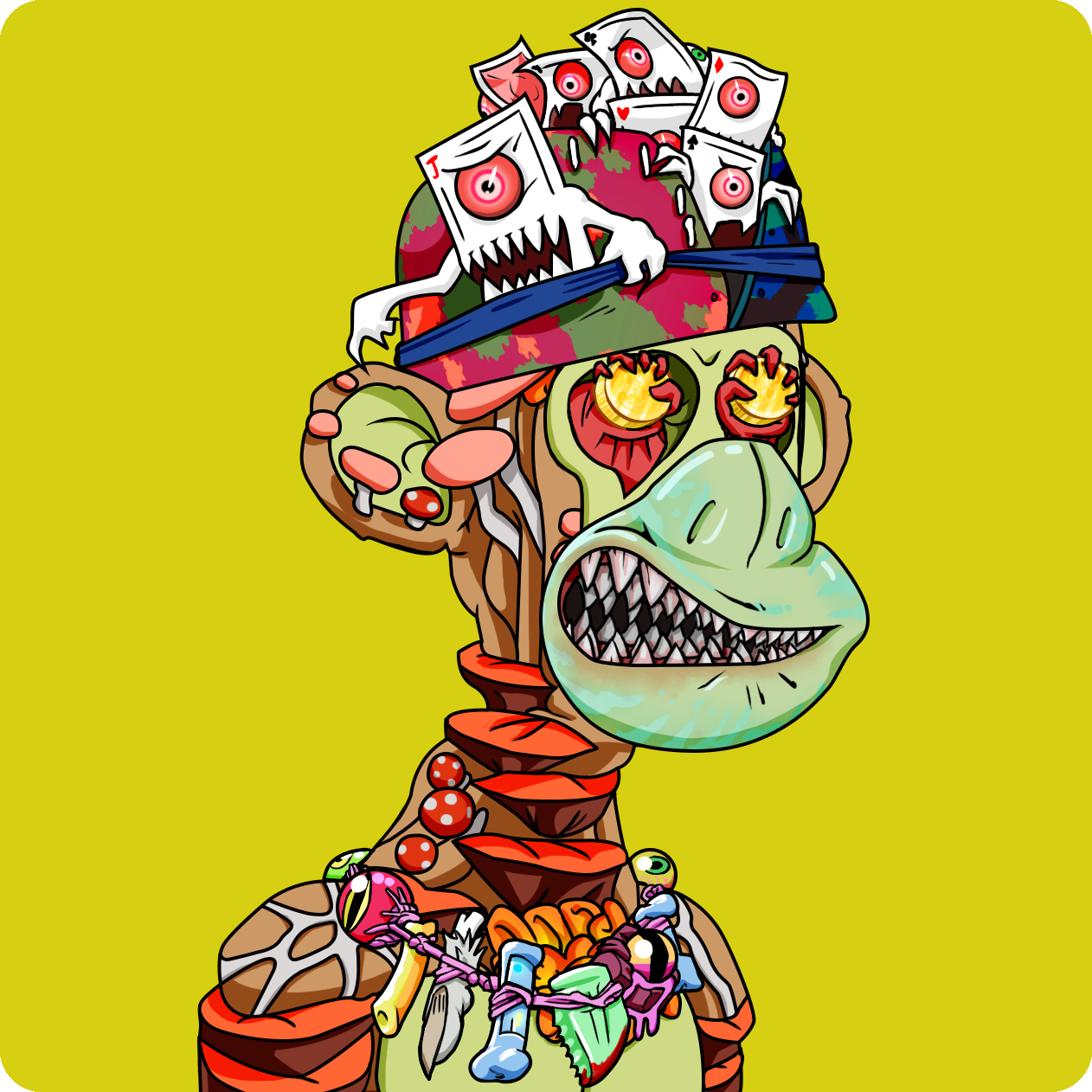 Yuga Labs - Mutant Ape Yacht Club - NFT # 16900