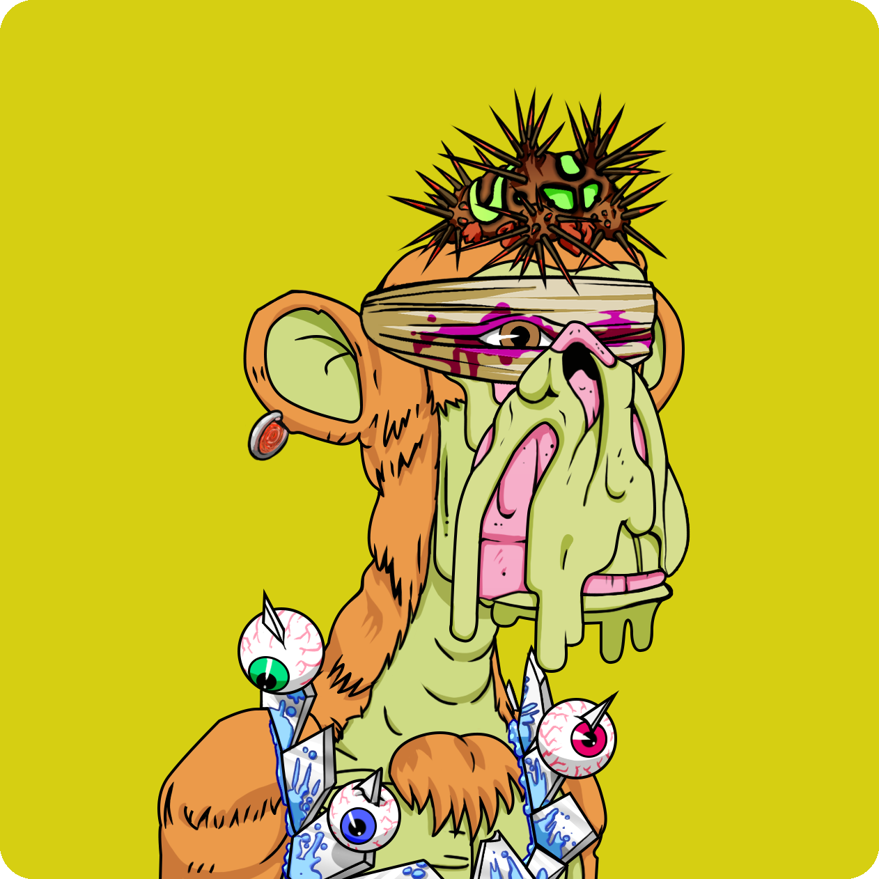 Yuga Labs - Mutant Ape Yacht Club - NFT # 10908