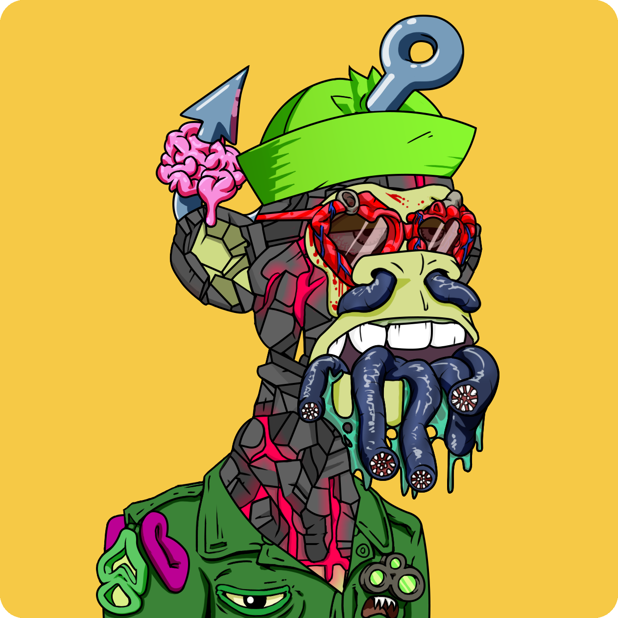 Yuga Labs - Mutant Ape Yacht Club - NFT # 5681