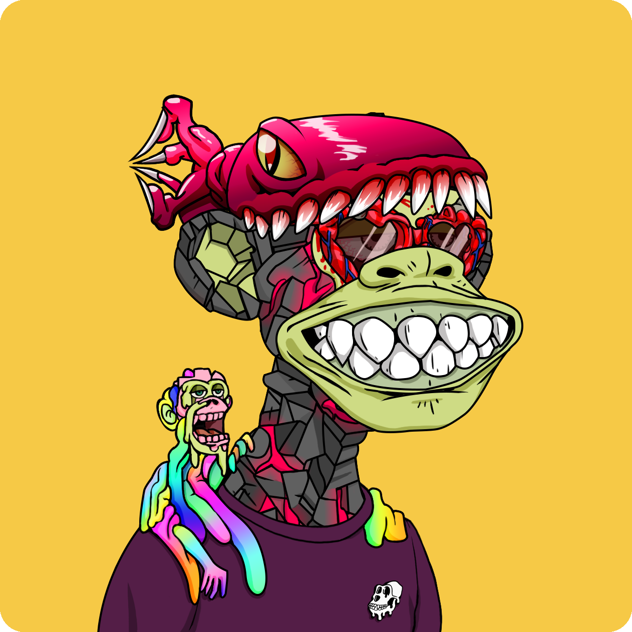 Yuga Labs - Mutant Ape Yacht Club - NFT # 15962