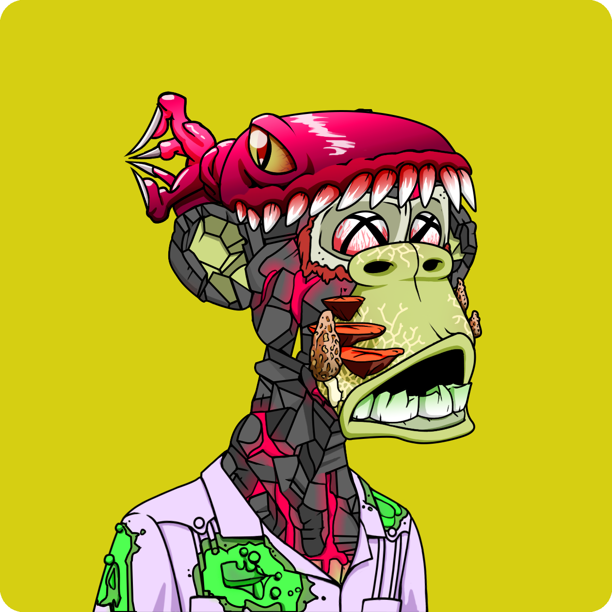 Yuga Labs - Mutant Ape Yacht Club - NFT # 16382