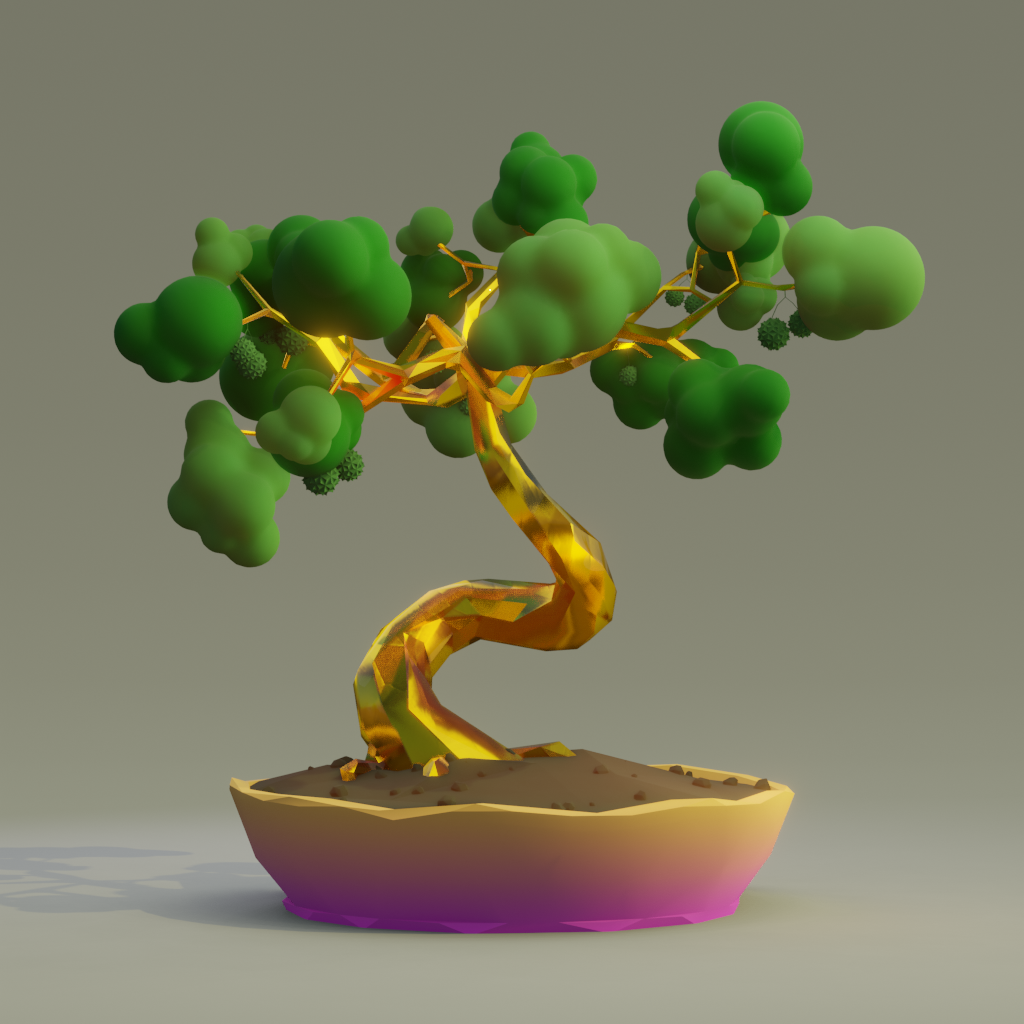 ZENFT Garden Society - Bonsai - Bonsai #8146 - NFT # 8146