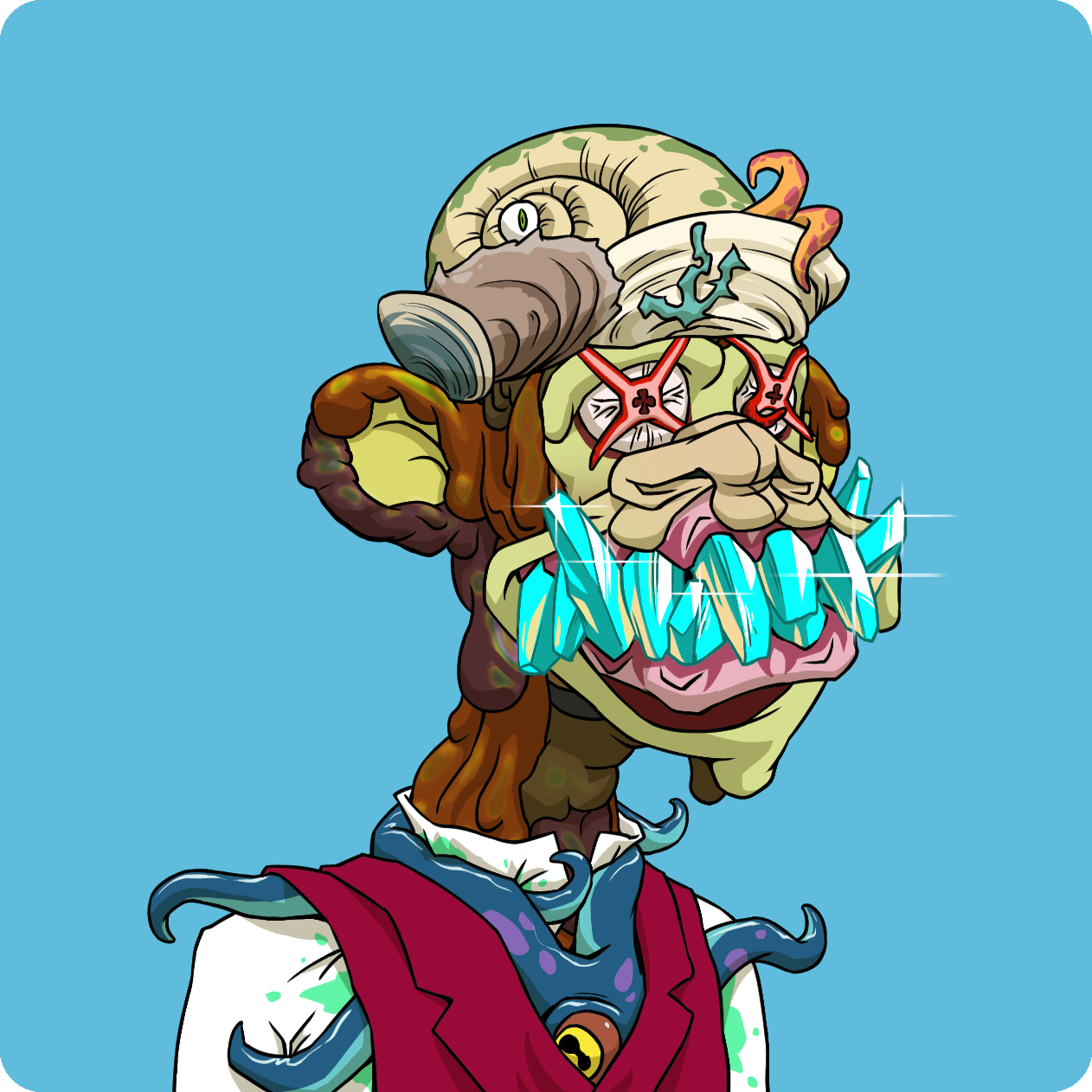 Yuga Labs - Mutant Ape Yacht Club - NFT # 1906