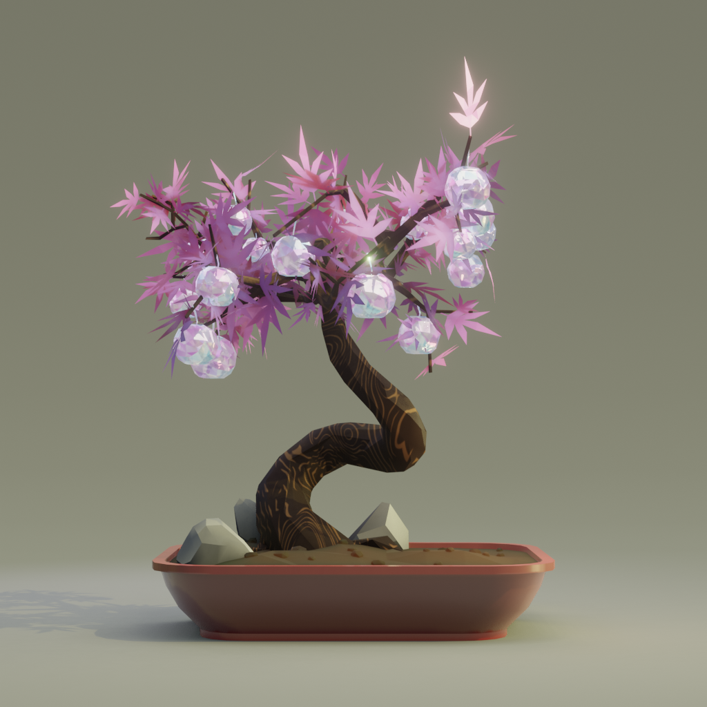 ZENFT Garden Society - Bonsai - Bonsai #8321 - NFT # 8321