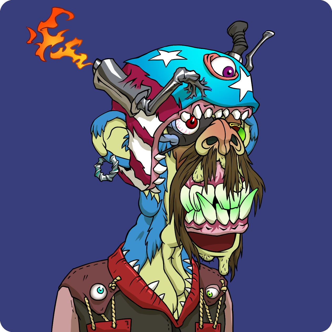 Yuga Labs - Mutant Ape Yacht Club - NFT # 5128