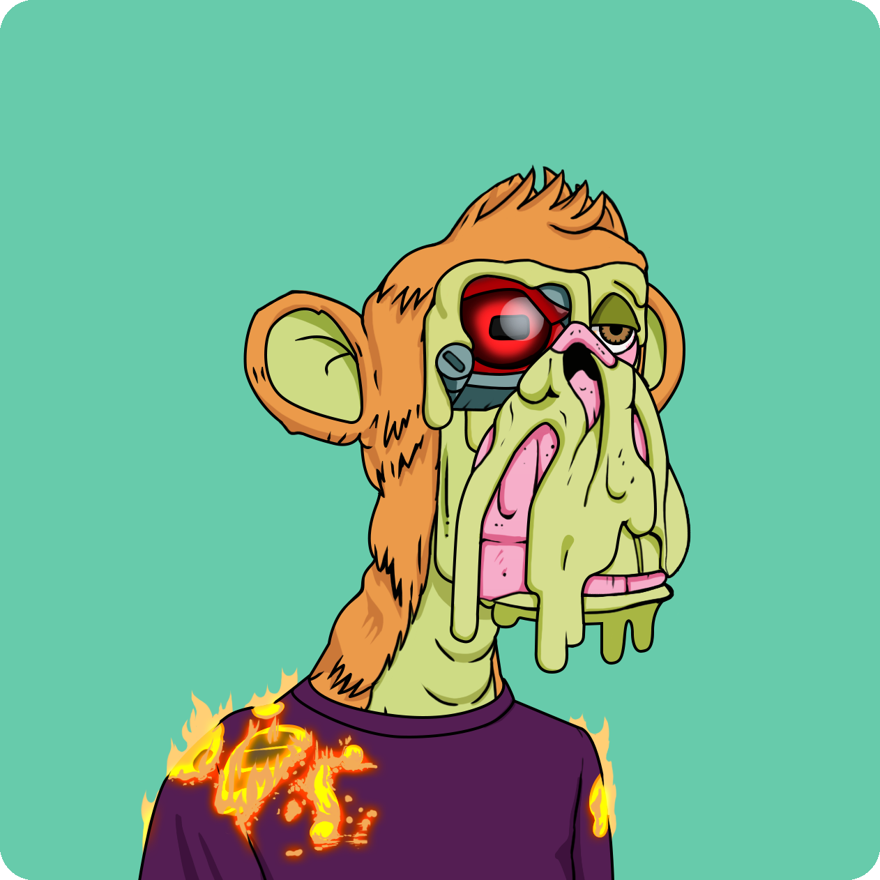 Yuga Labs - Mutant Ape Yacht Club - NFT # 1889