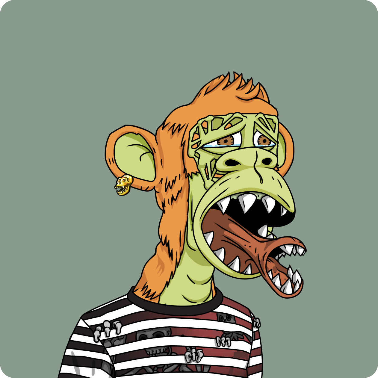 Yuga Labs - Mutant Ape Yacht Club - NFT # 21660