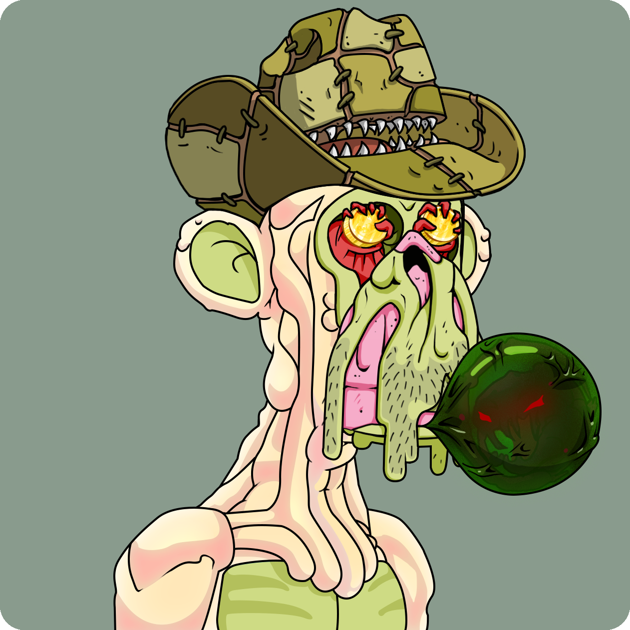 Yuga Labs - Mutant Ape Yacht Club - NFT # 3445