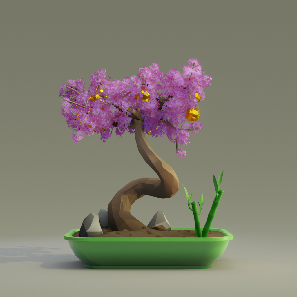 ZENFT Garden Society - Bonsai - Bonsai #8256 - NFT # 8256