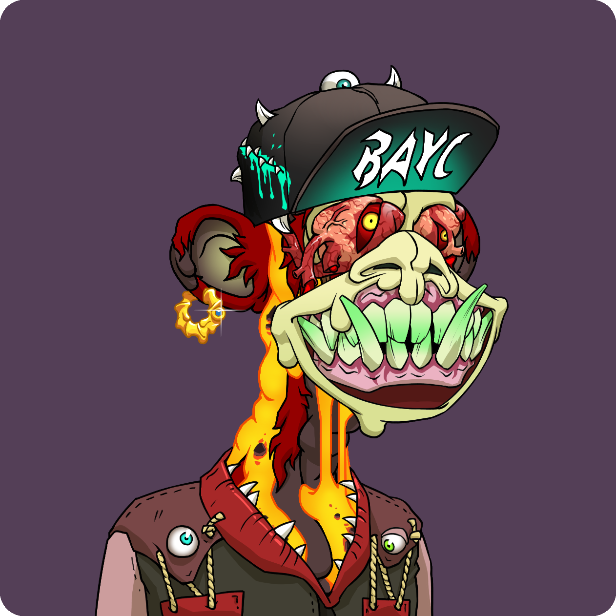 Yuga Labs - Mutant Ape Yacht Club - NFT # 13891