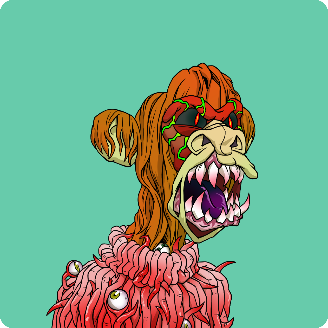 Yuga Labs - Mutant Ape Yacht Club - NFT # 13651