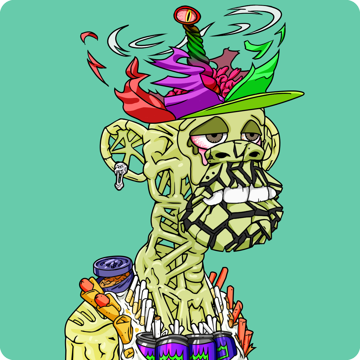 Yuga Labs - Mutant Ape Yacht Club - NFT # 17826