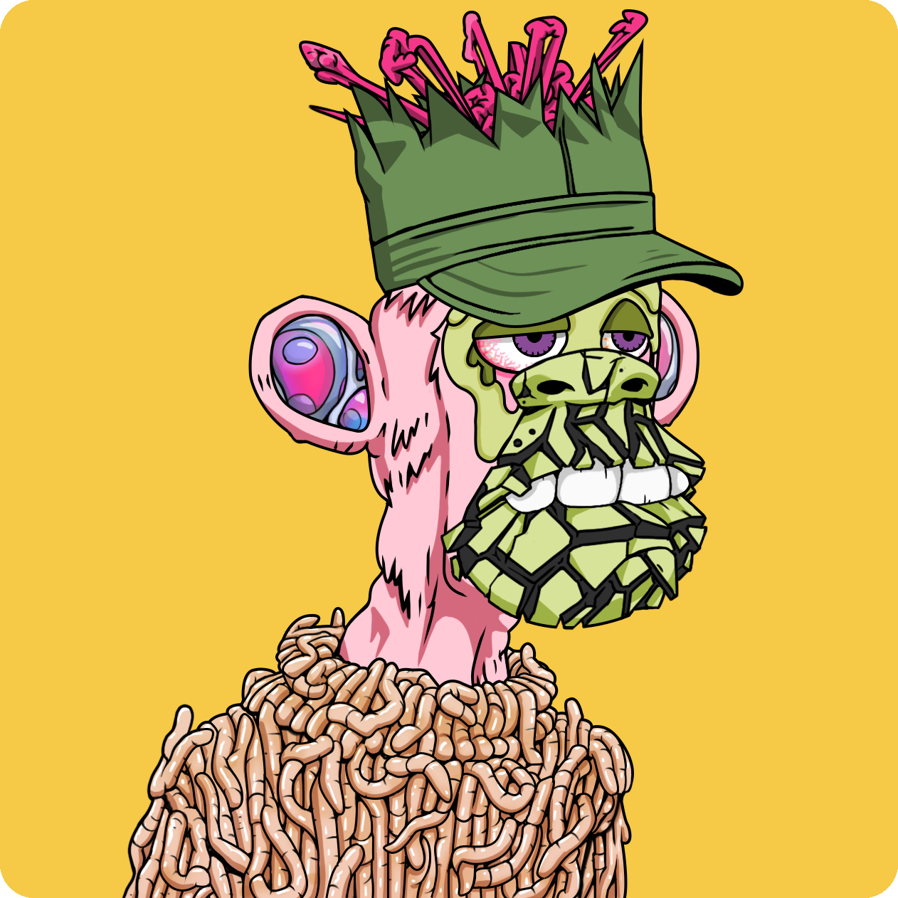 Yuga Labs - Mutant Ape Yacht Club - NFT # 1372