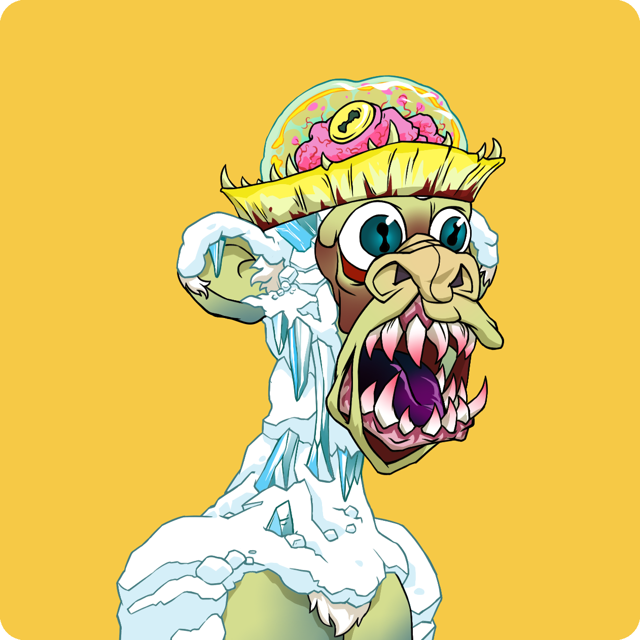 Yuga Labs - Mutant Ape Yacht Club - NFT # 21009