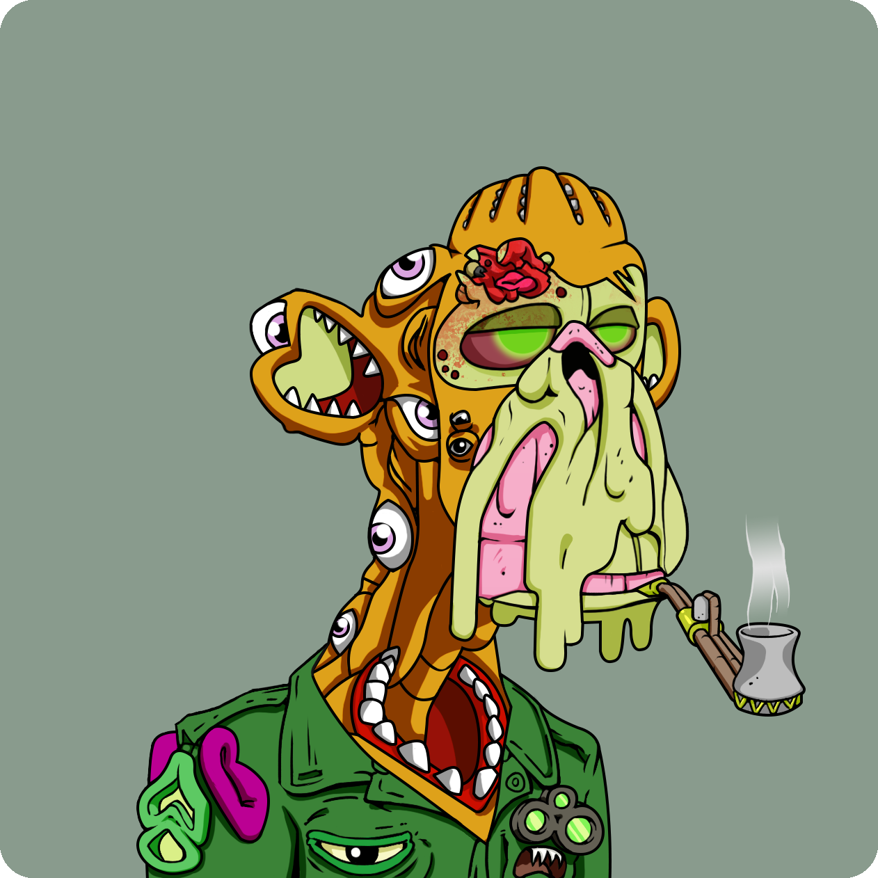 Yuga Labs - Mutant Ape Yacht Club - NFT # 9022