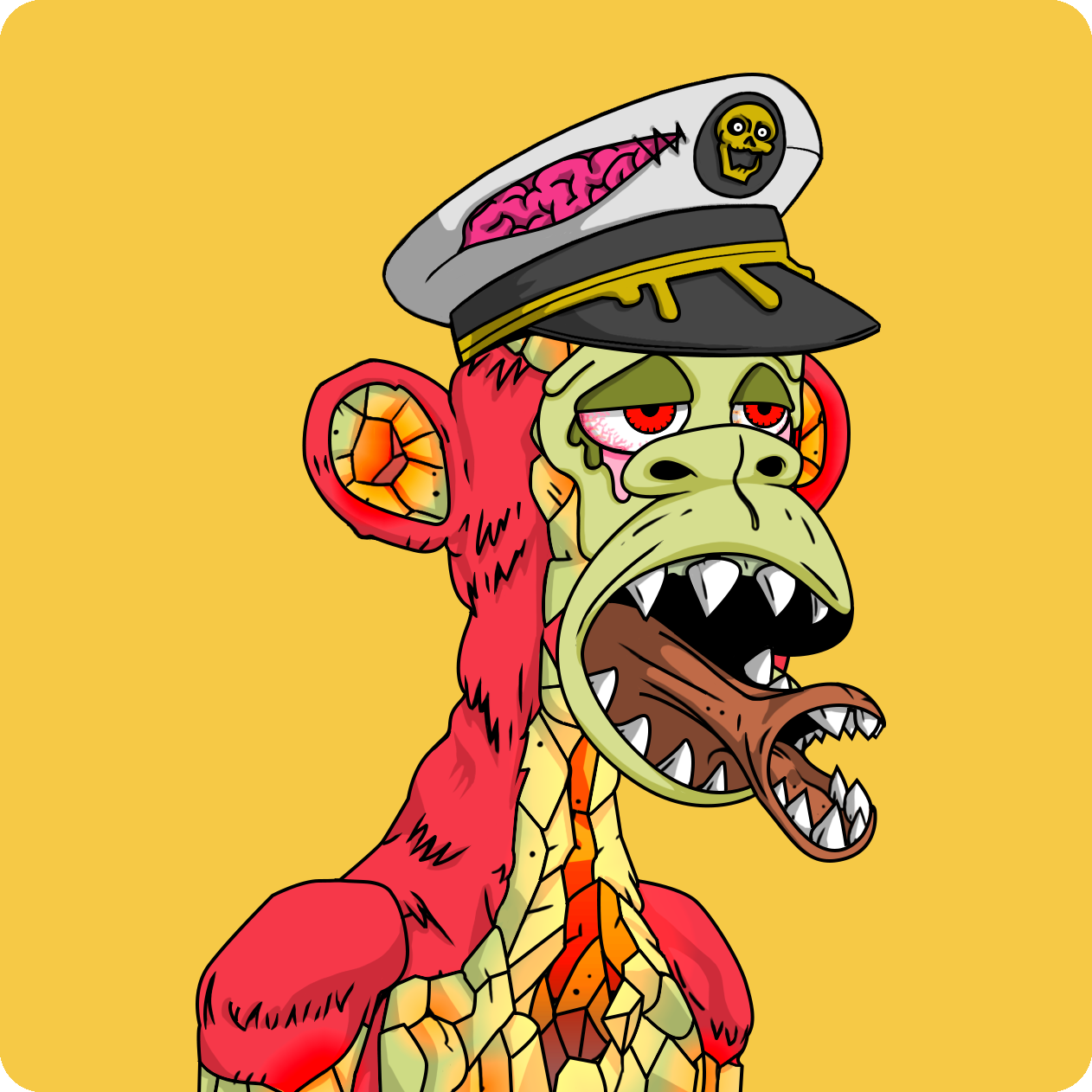 Yuga Labs - Mutant Ape Yacht Club - NFT # 3287