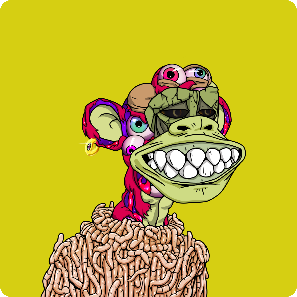 Yuga Labs - Mutant Ape Yacht Club - NFT # 6734