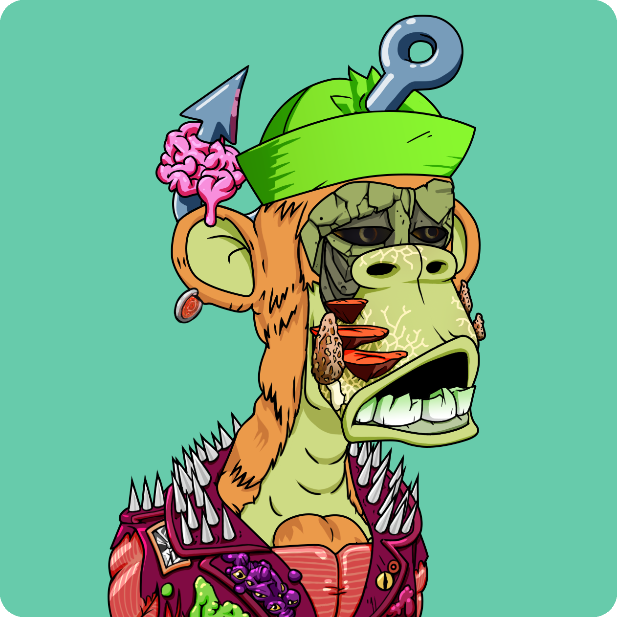 Yuga Labs - Mutant Ape Yacht Club - NFT # 3906