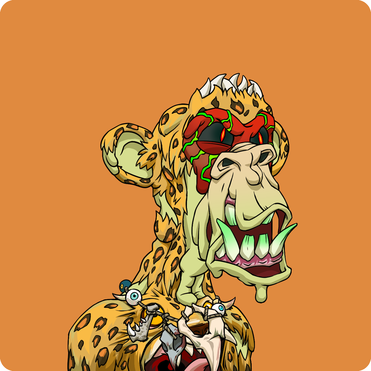 Yuga Labs - Mutant Ape Yacht Club - NFT # 624