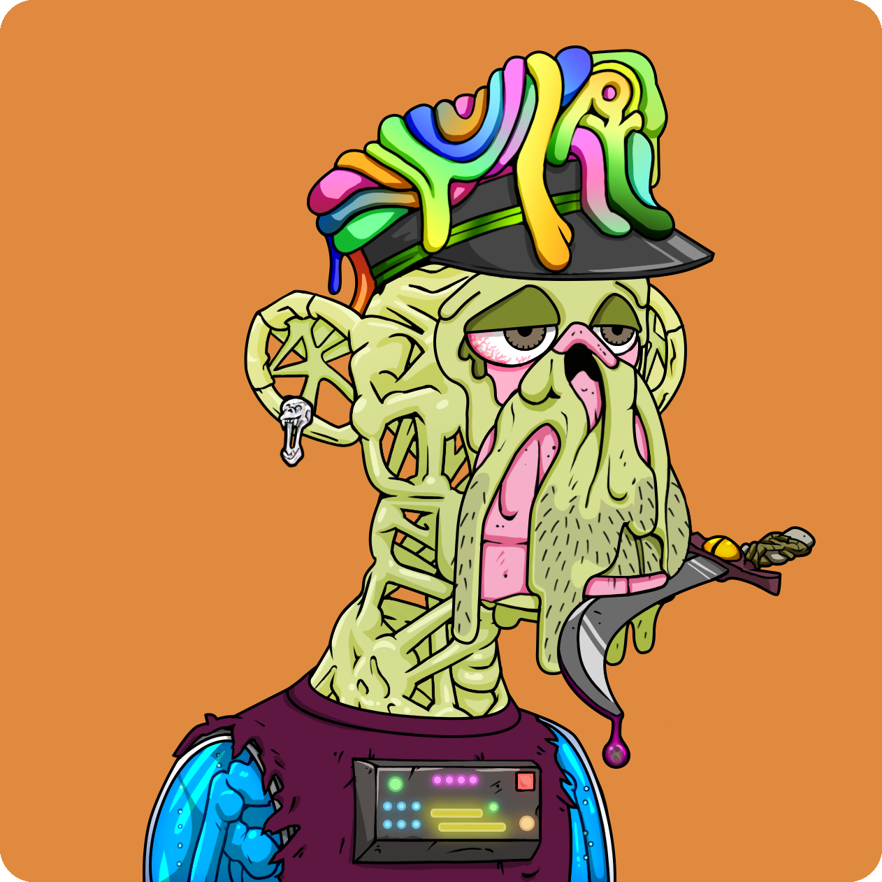 Yuga Labs - Mutant Ape Yacht Club - NFT # 2973