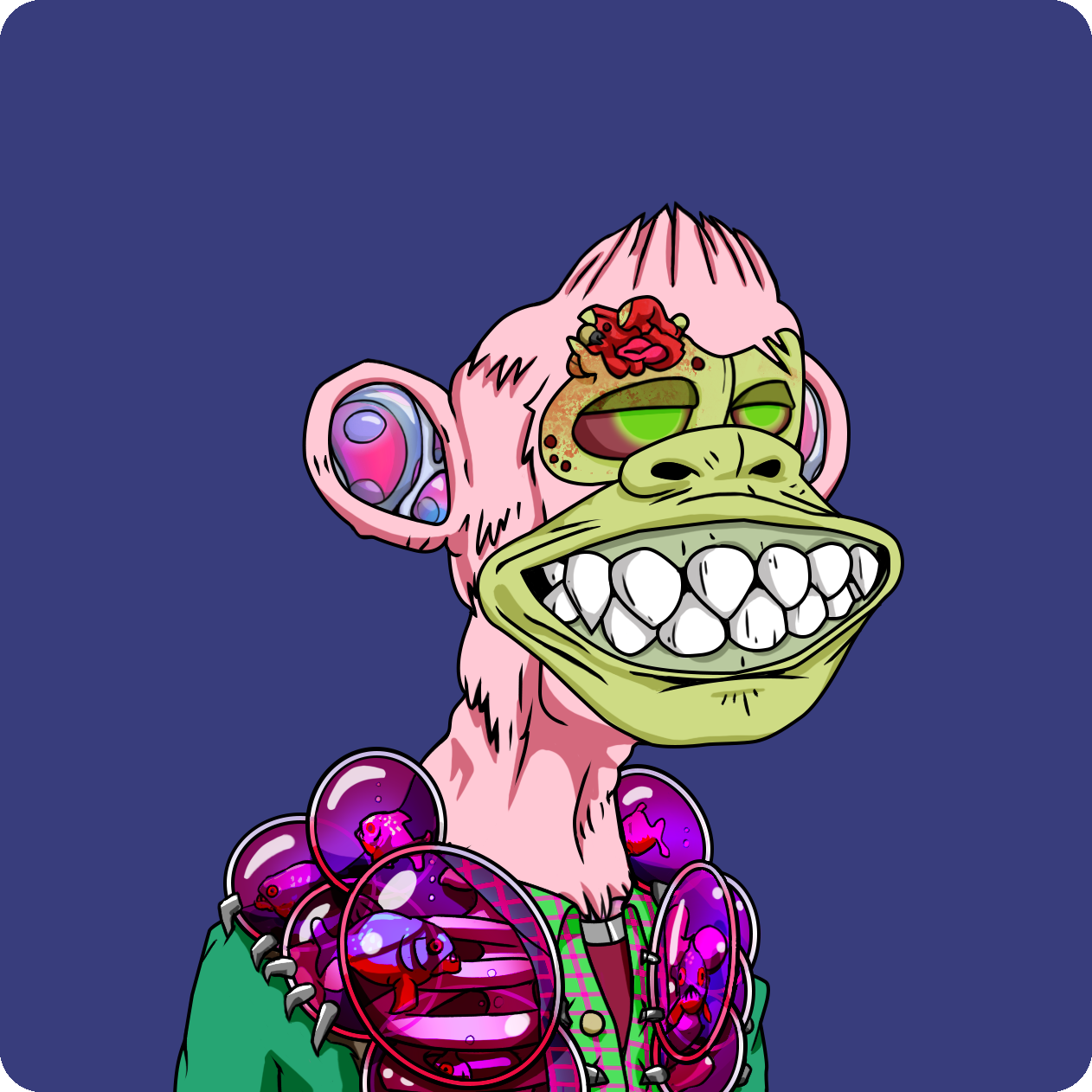 Yuga Labs - Mutant Ape Yacht Club - NFT # 8380