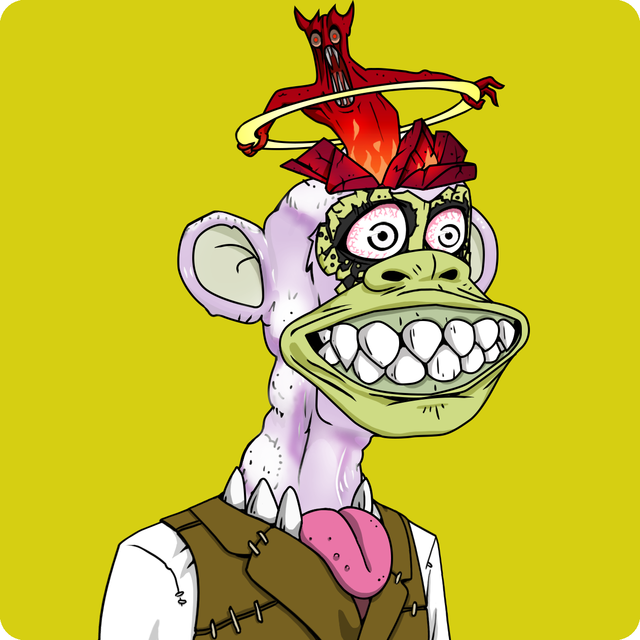 Yuga Labs - Mutant Ape Yacht Club - NFT # 5897