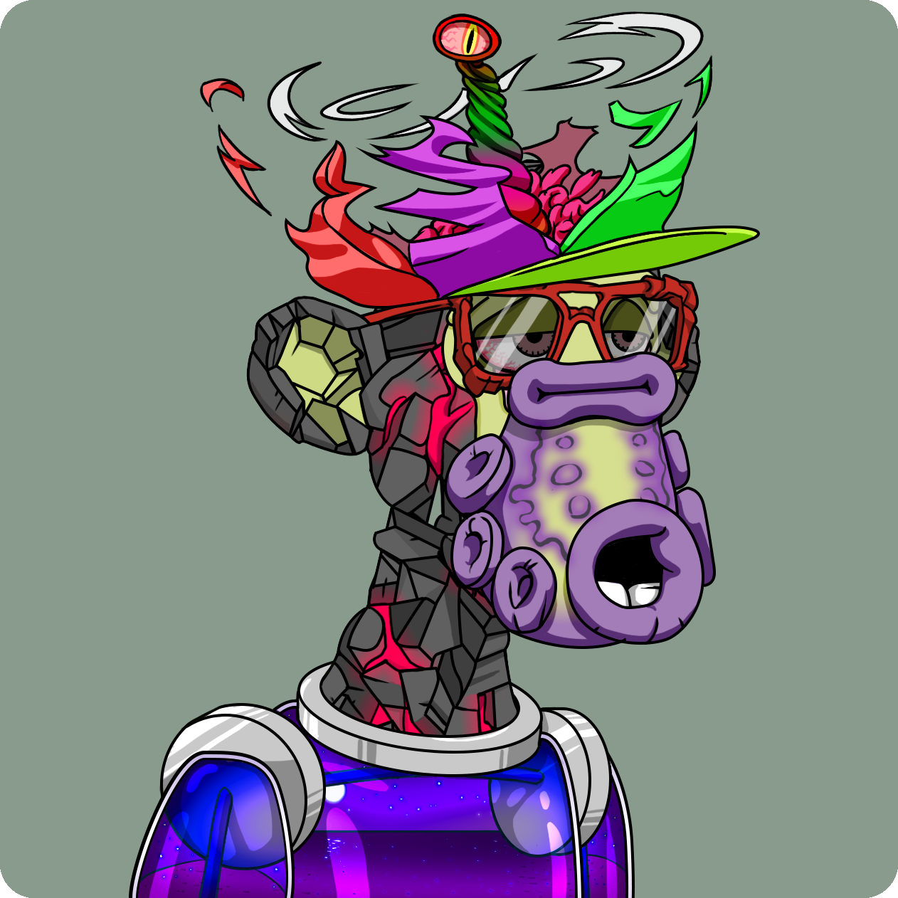 Yuga Labs - Mutant Ape Yacht Club - NFT # 2989