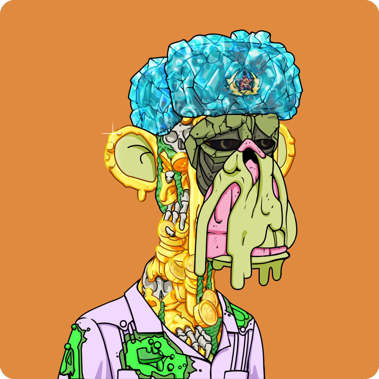 Yuga Labs - Mutant Ape Yacht Club - NFT # 17726