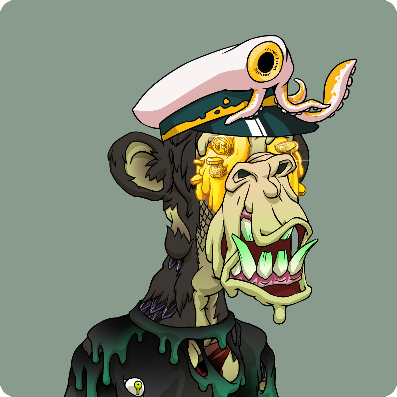 Yuga Labs - Mutant Ape Yacht Club - NFT # 5227