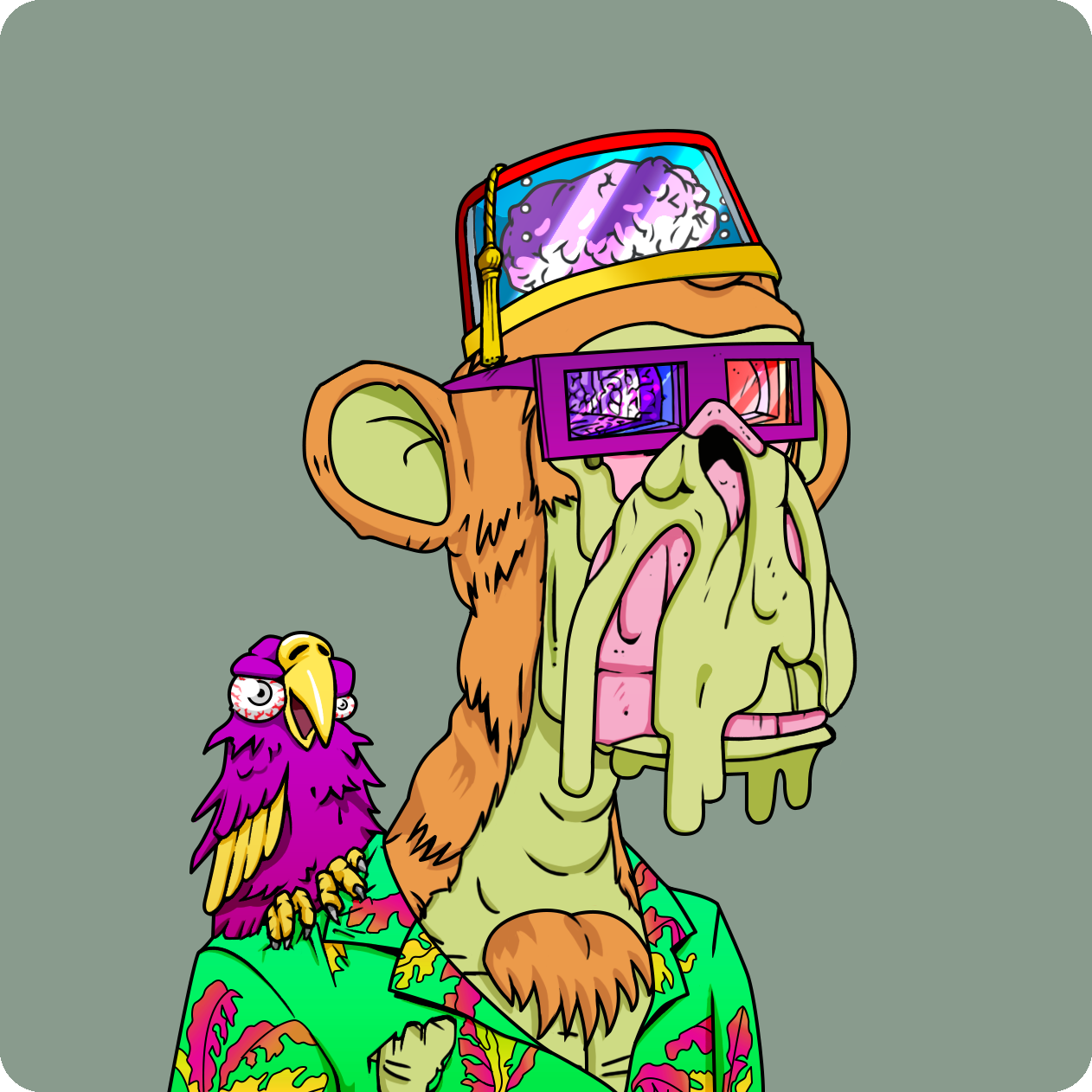 Yuga Labs - Mutant Ape Yacht Club - NFT # 8213