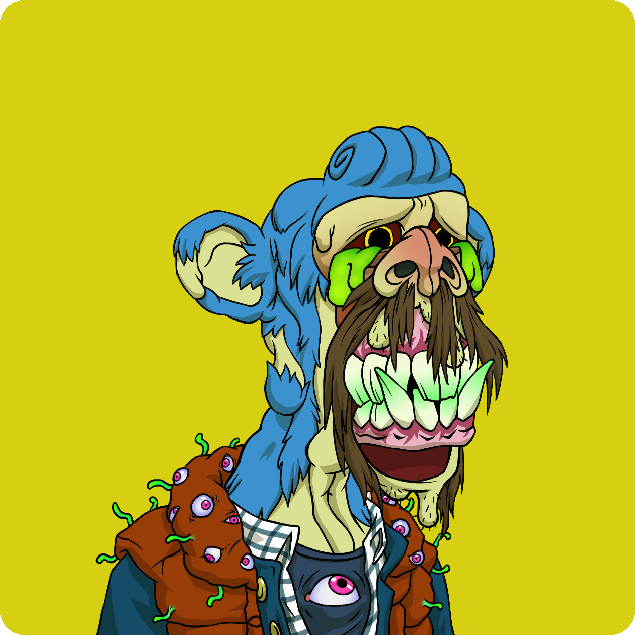 Yuga Labs - Mutant Ape Yacht Club - NFT # 92