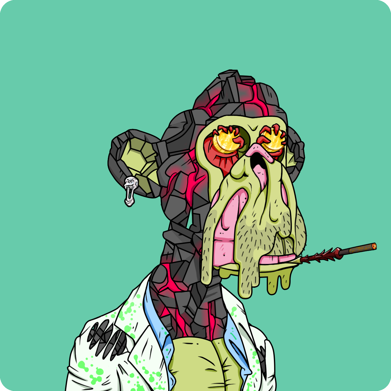 Yuga Labs - Mutant Ape Yacht Club - NFT # 23882