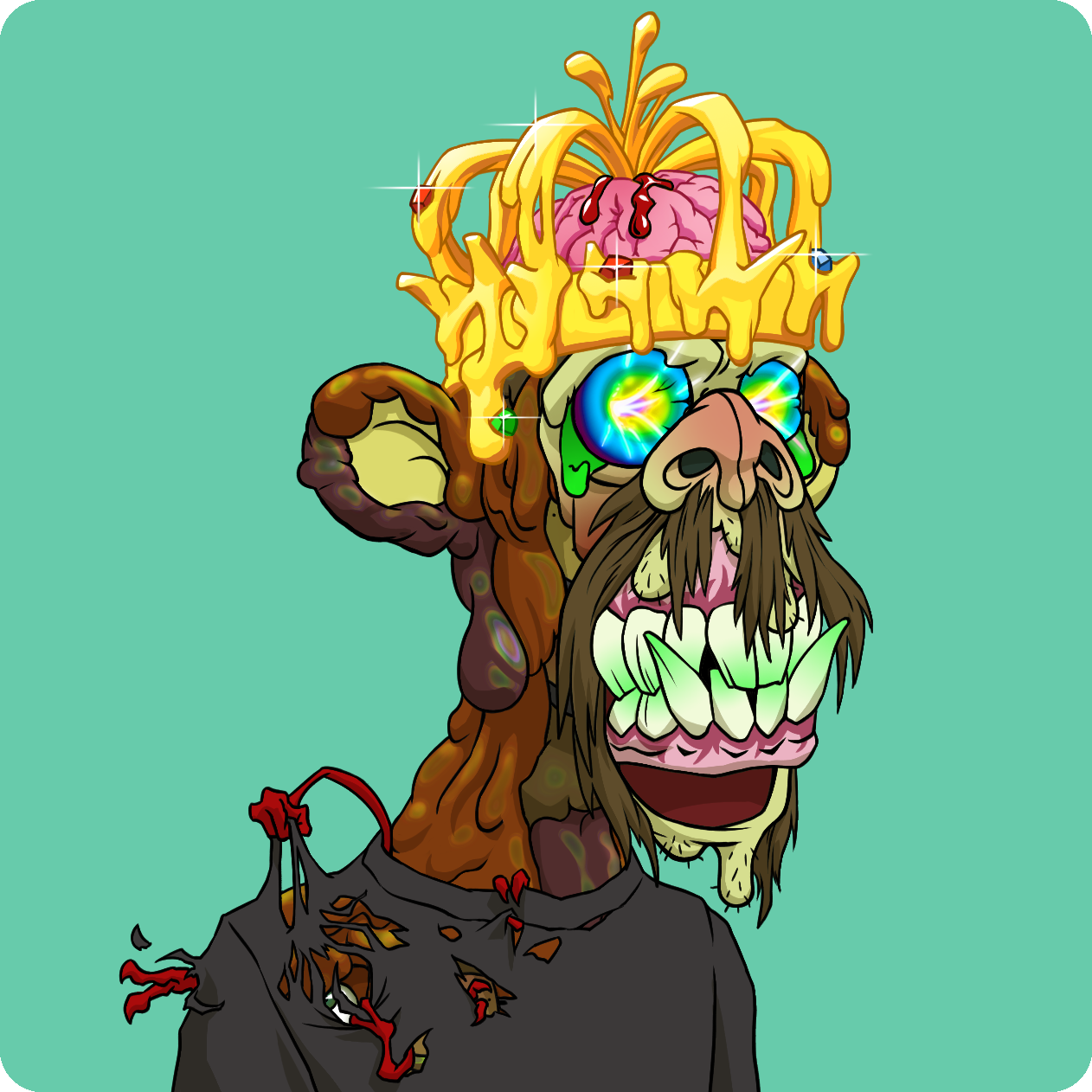 Yuga Labs - Mutant Ape Yacht Club - NFT # 3587