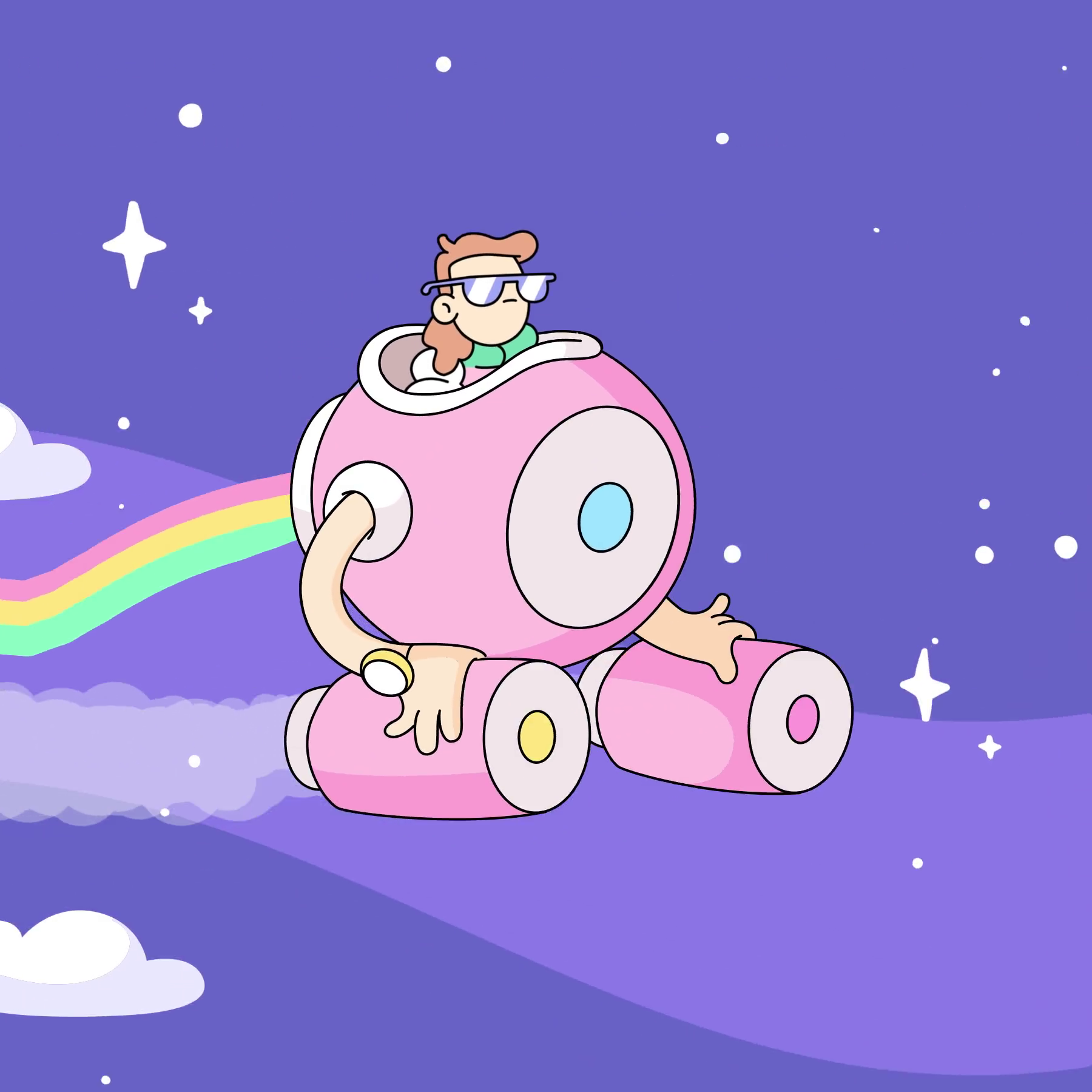 The Doodles Founders - Space Doodles - Space Doodle #457 - NFT # 457