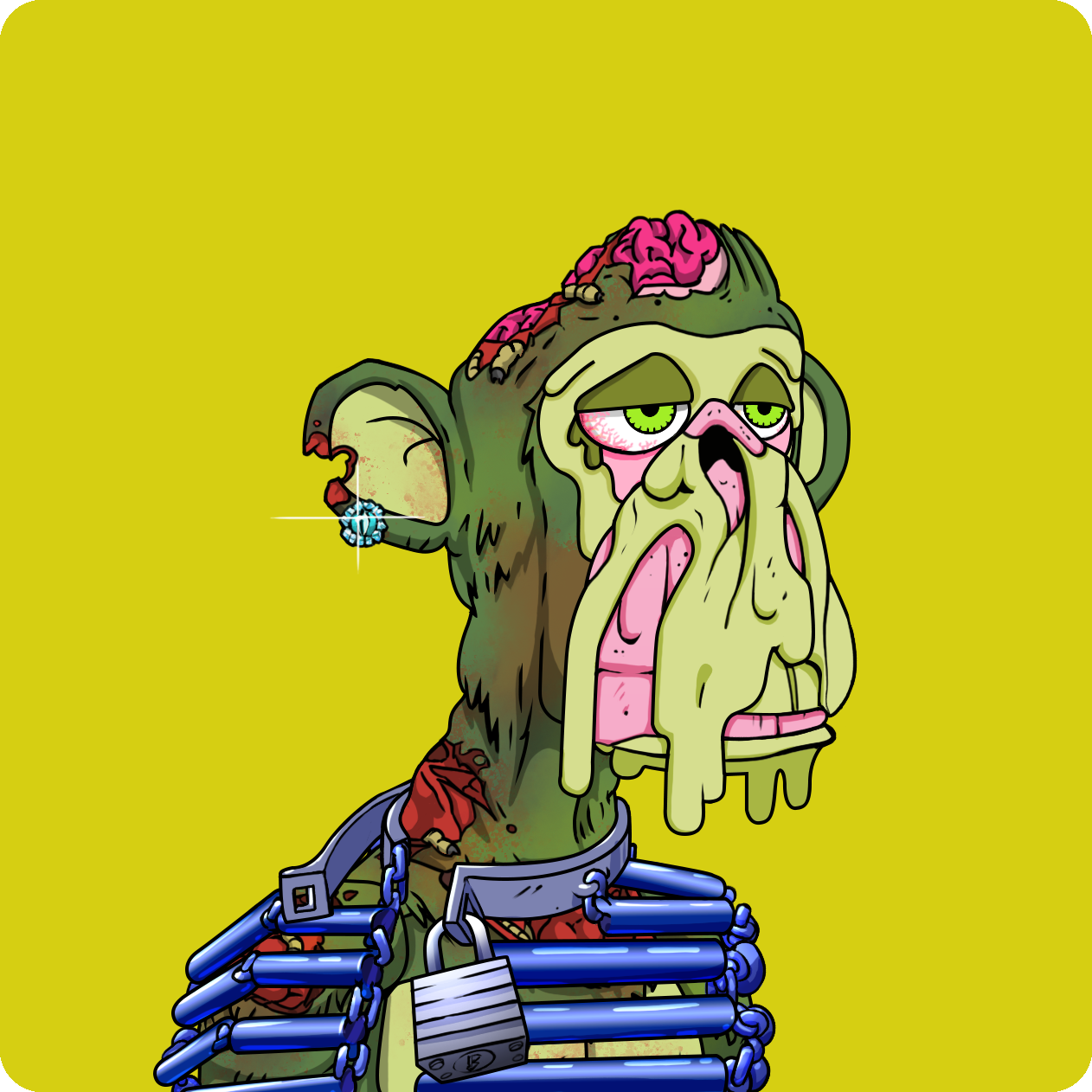 Yuga Labs - Mutant Ape Yacht Club - NFT # 19524