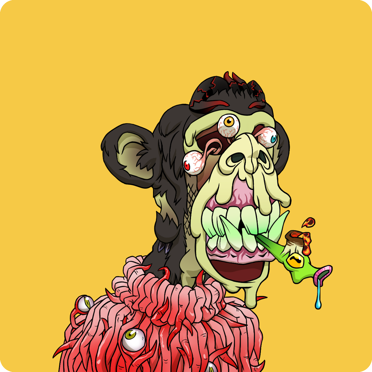 Yuga Labs - Mutant Ape Yacht Club - NFT # 12709