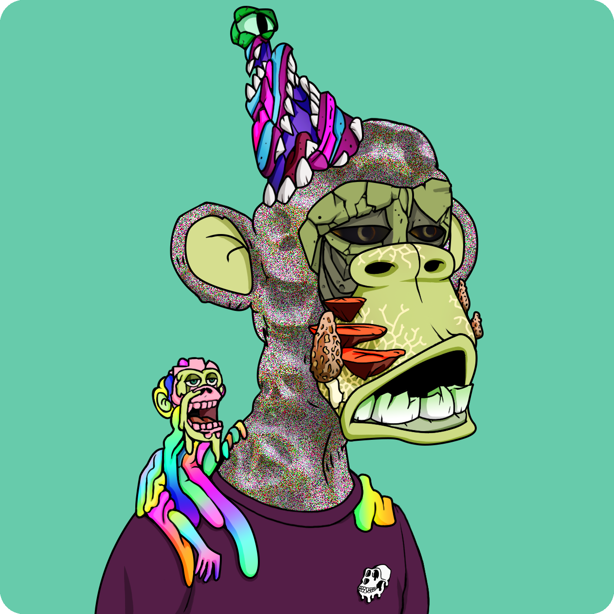 Yuga Labs - Mutant Ape Yacht Club - NFT # 14480