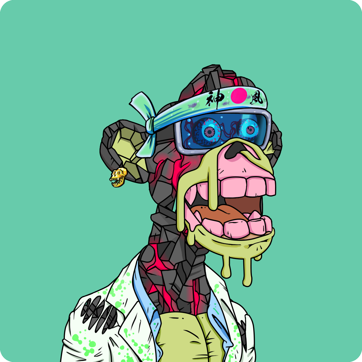 Yuga Labs - Mutant Ape Yacht Club - NFT # 12350