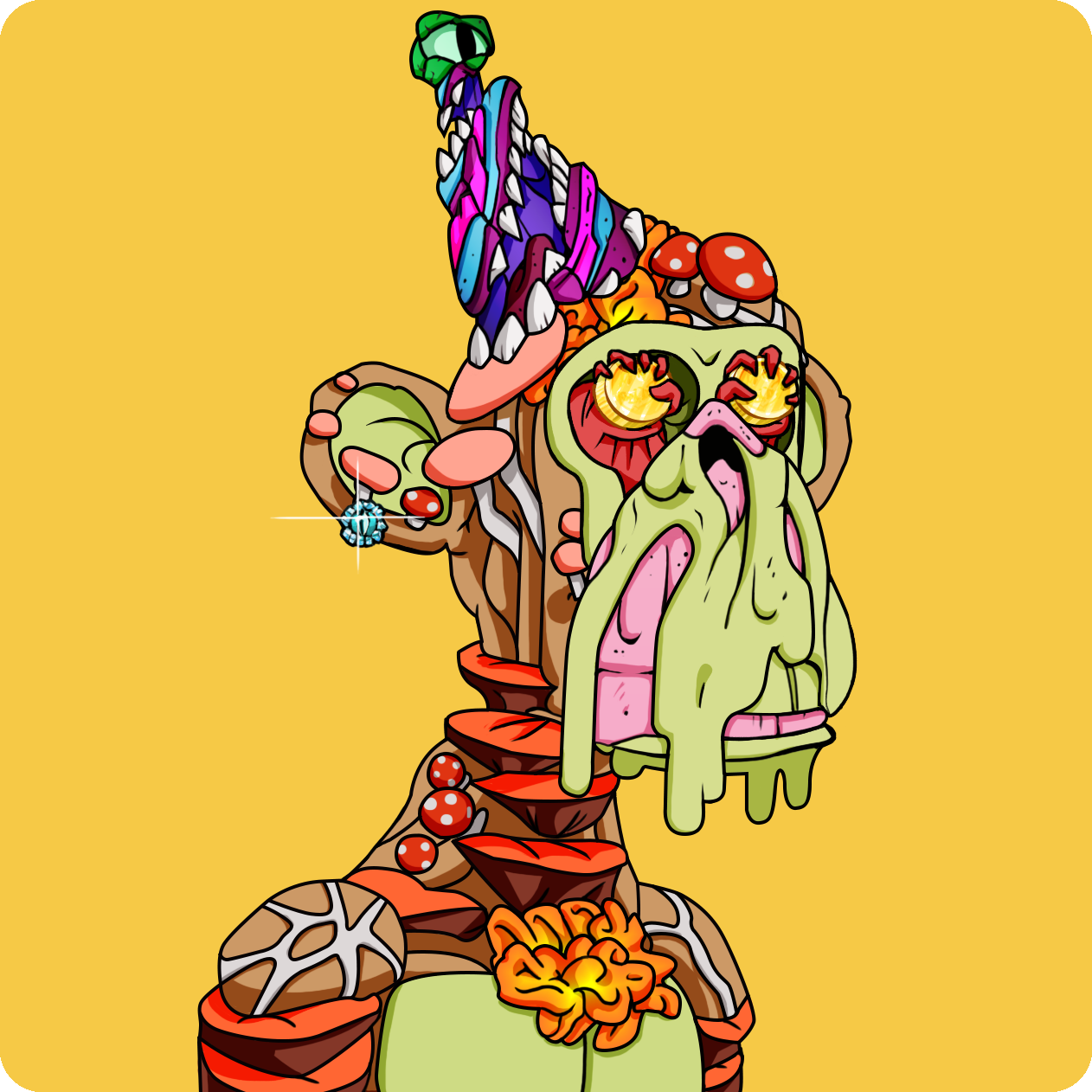 Yuga Labs - Mutant Ape Yacht Club - NFT # 10686