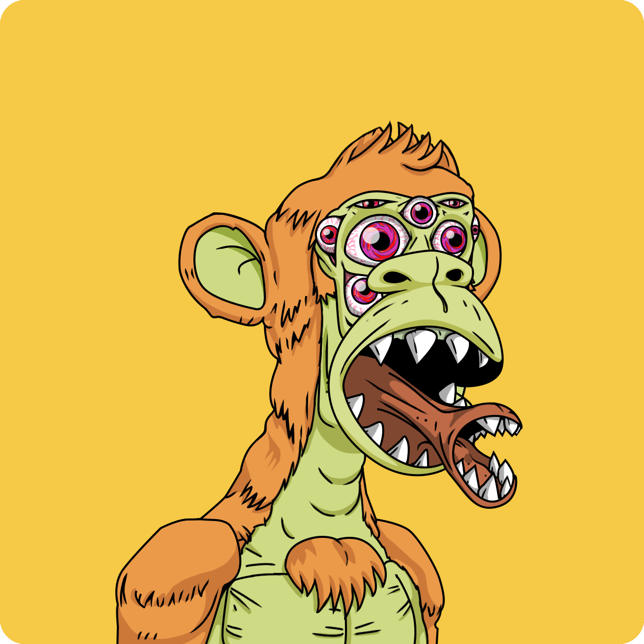 Yuga Labs - Mutant Ape Yacht Club - NFT # 1338