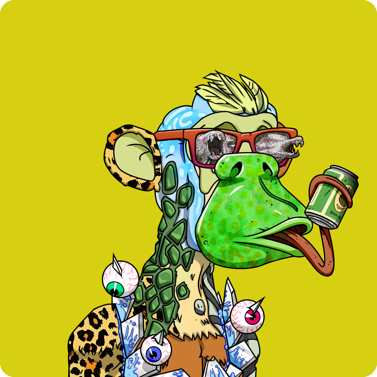 Yuga Labs - Mutant Ape Yacht Club - NFT # 873