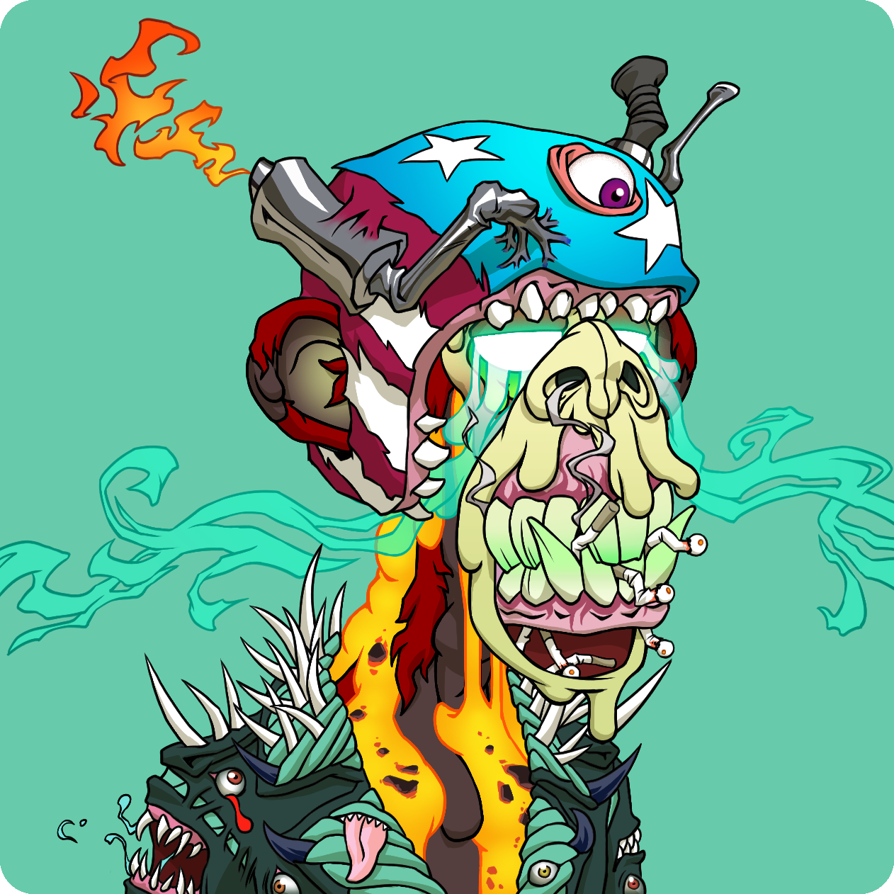 Yuga Labs - Mutant Ape Yacht Club - NFT # 6145