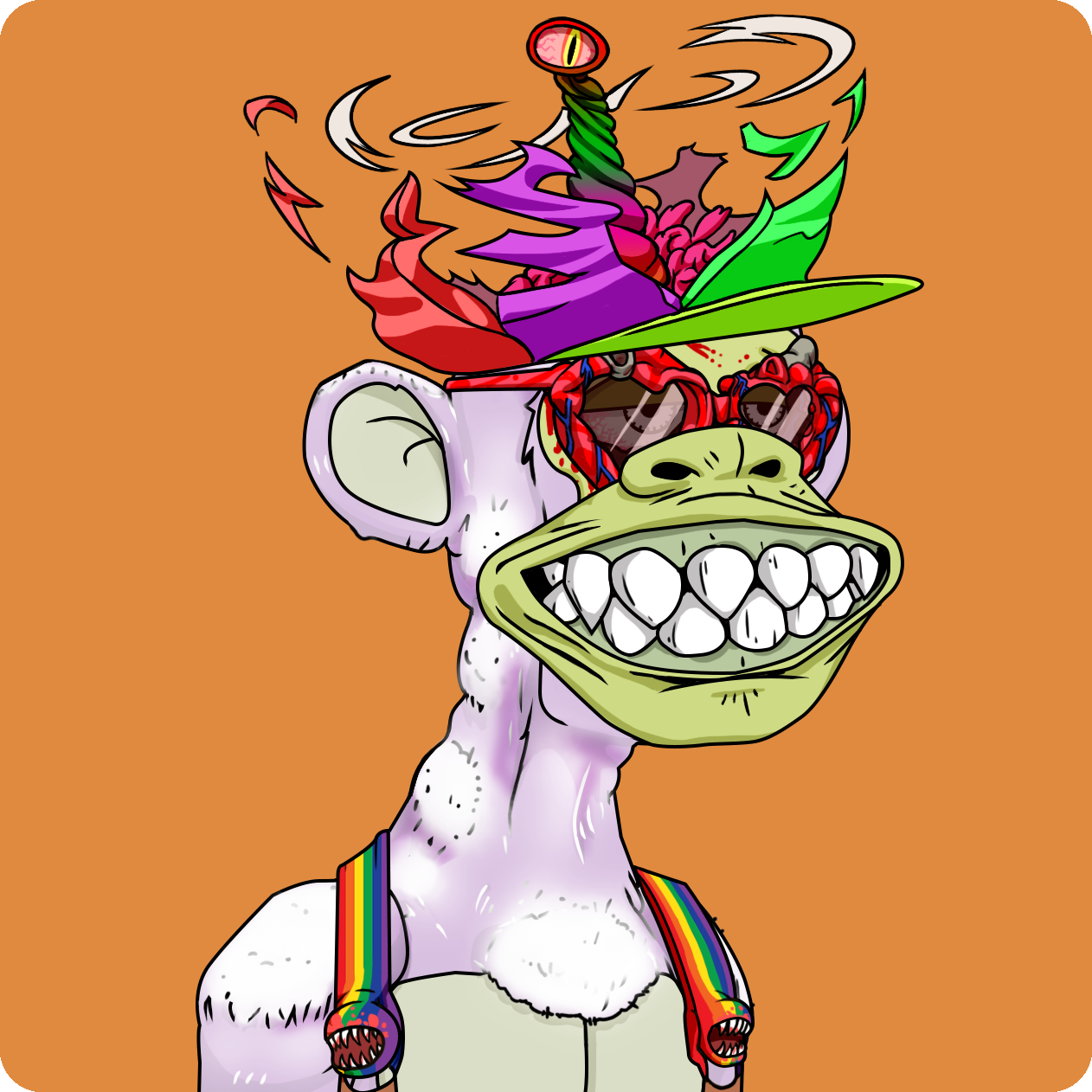 Yuga Labs - Mutant Ape Yacht Club - NFT # 3392